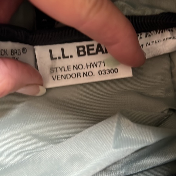 COPY - LL Bean Healthy Back bag Black EUC - Picture 14 of 17